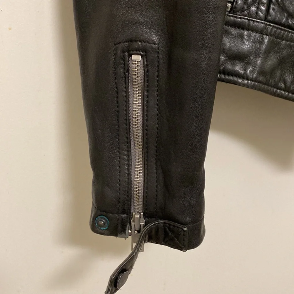 Preloved. All Saints Leather Jacket. Great condition. US 6/UK 10/EU 38 - Picture 5 of 6